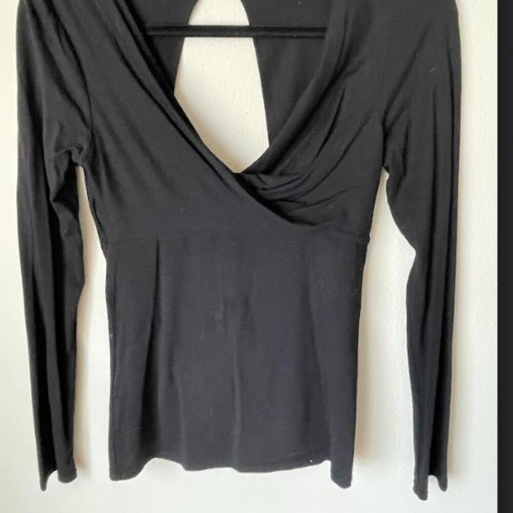 Sexy black BCBG Max Azria top size xs